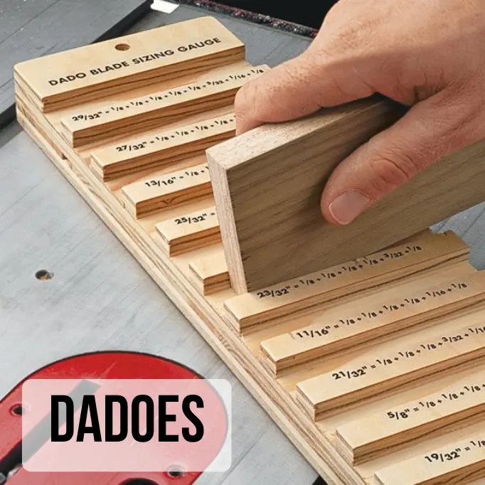  using router bits to make dadoes