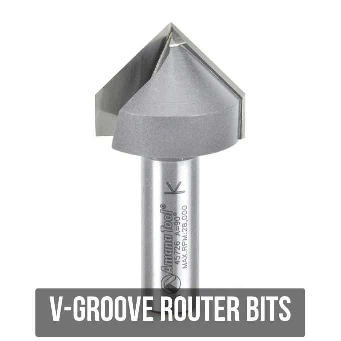 v-groove router bits