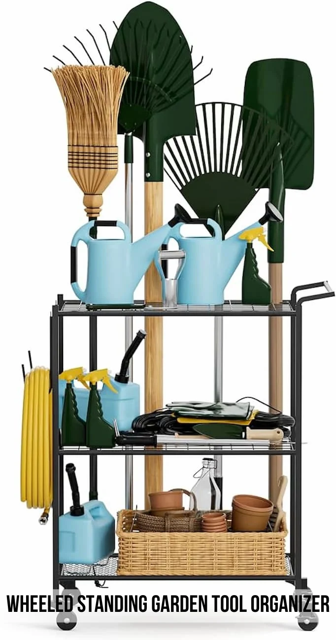 Ways To Use Storage Hooks for Pots and Planting Tools