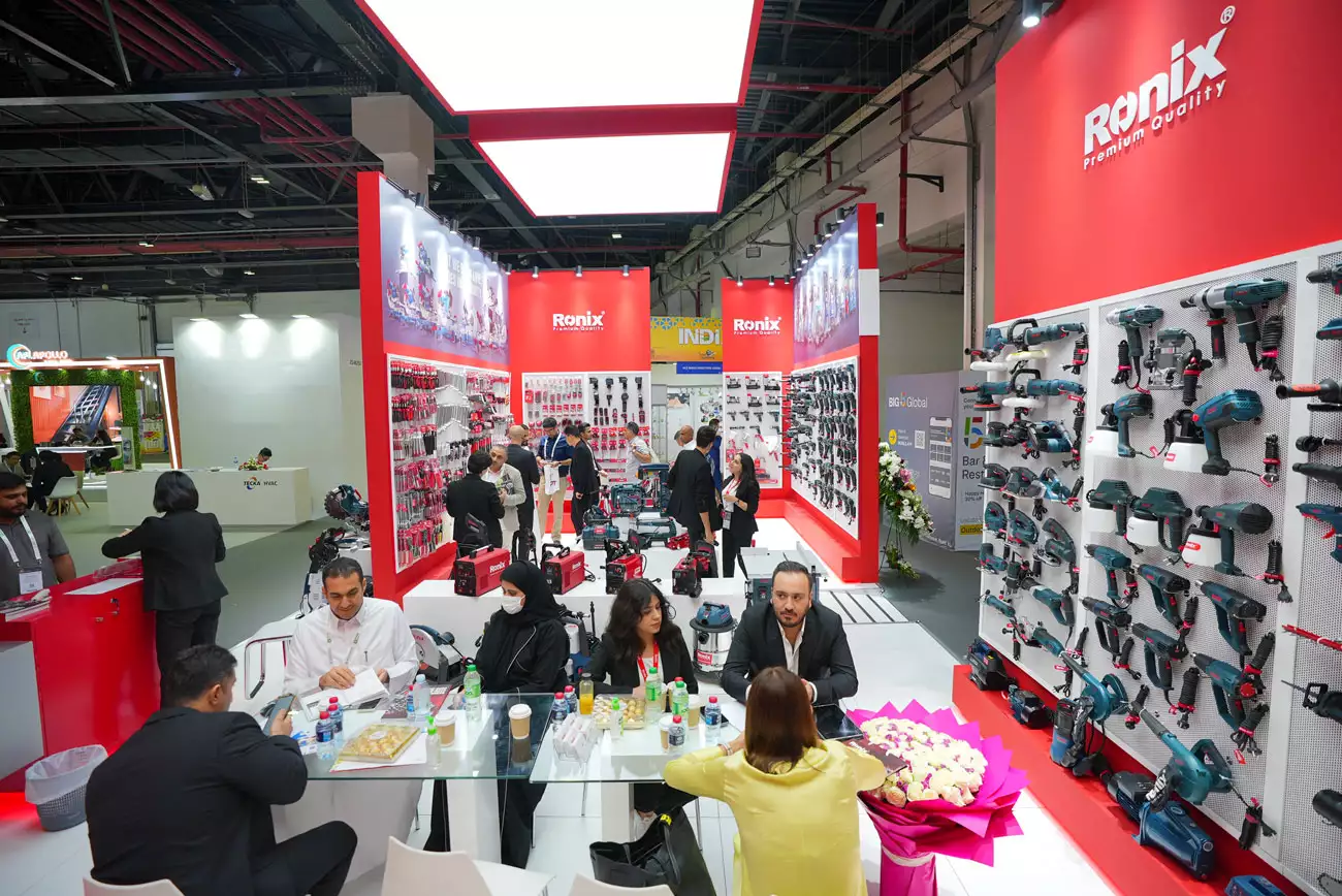 Ronix booth at Big 5 Global exhibition