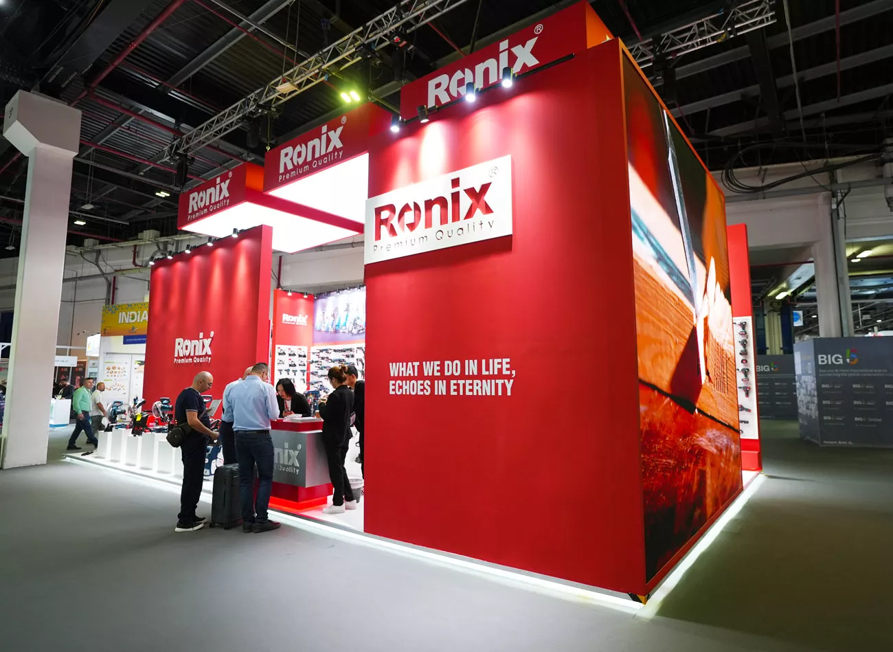 Ronix’s booth view at Big 5 Global 2023 exhibition