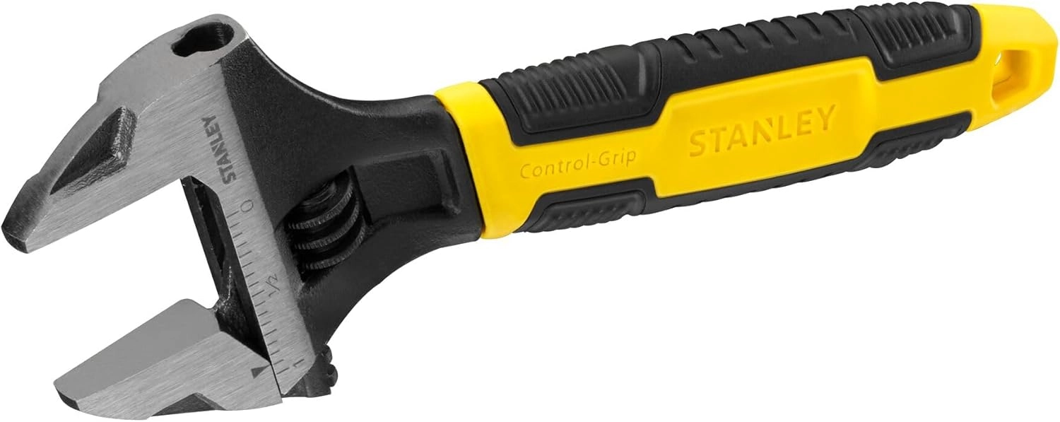 STANLEY MaxSteel Adjustable Wrench