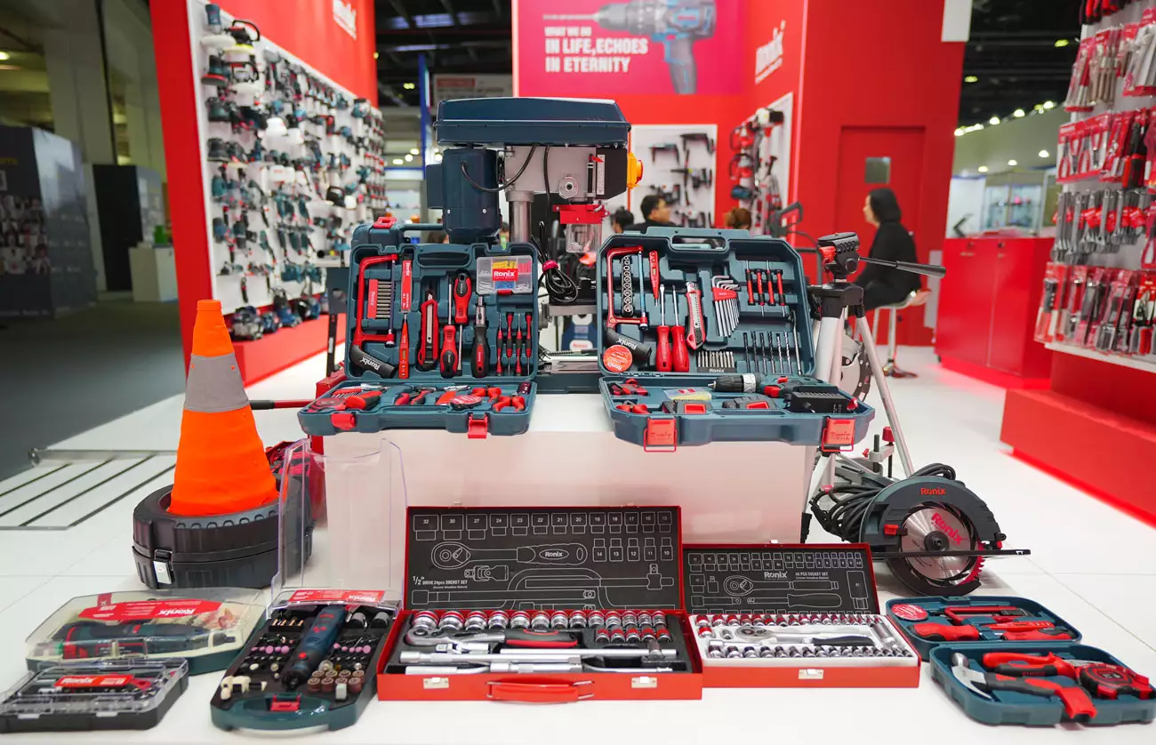  collection of Ronix tools at Big 5 Global exhibition