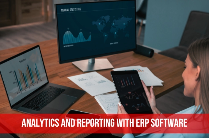 analytics and reporting with ERP software for hardware store