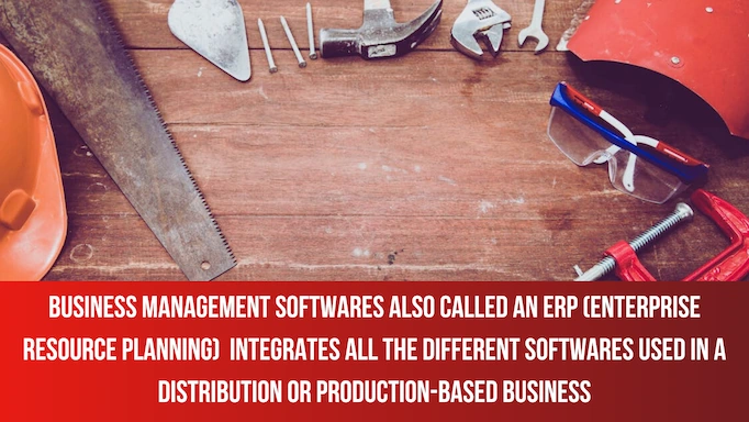 Text about management software for hardware stores