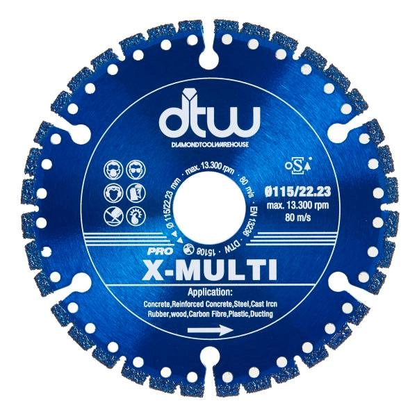 DTW Pro X-Multi Saw Diamond Blade