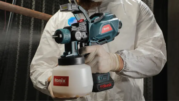 A cordless high-quality garden sprayer from Ronix collection