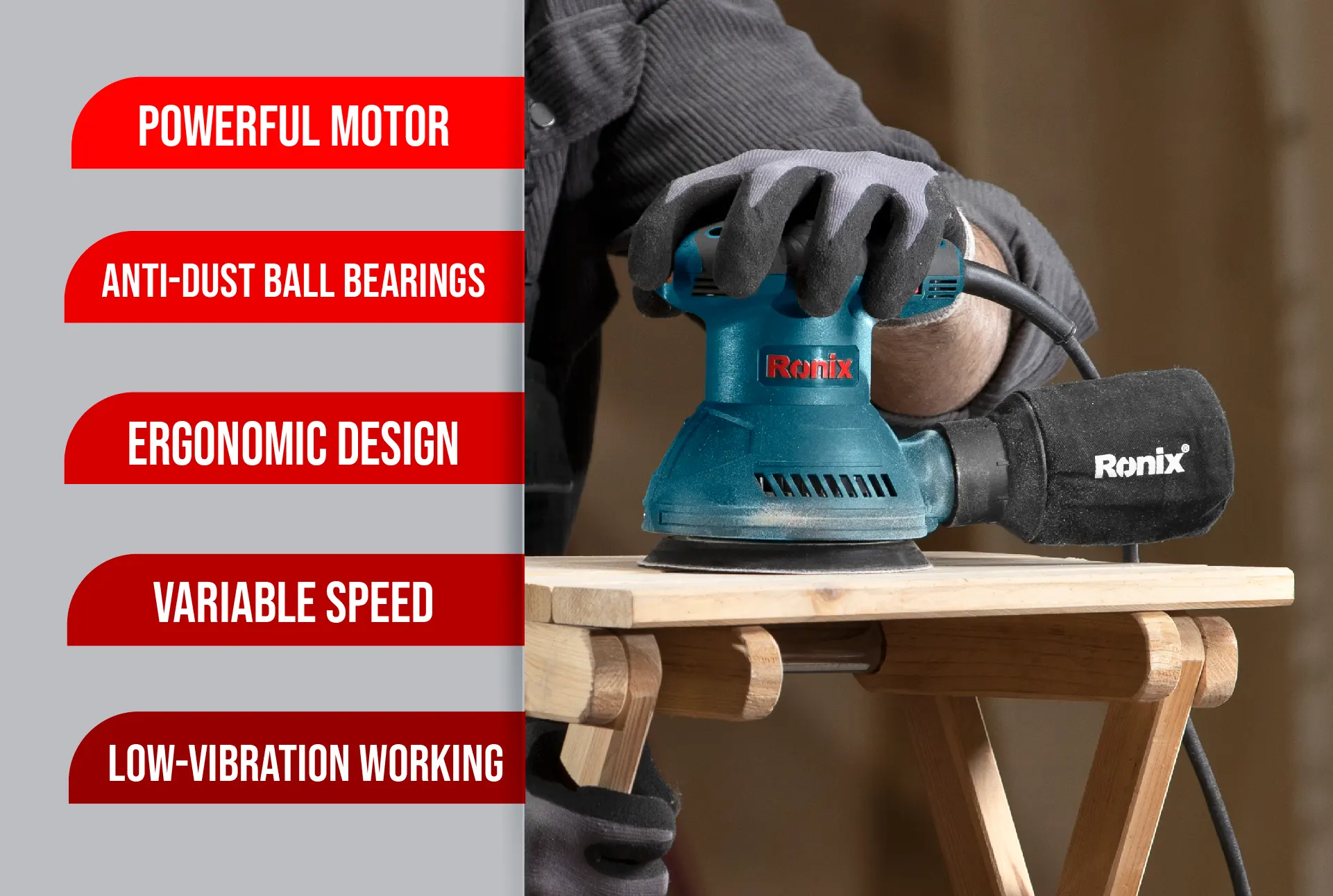 picture of a top-rated orbital sander