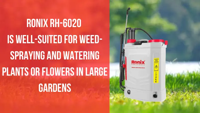 Ronix RH-6020 as one of the best garden sprayers