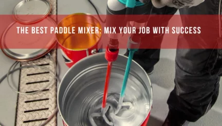 best paddle mixers
