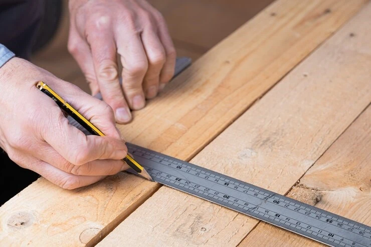 Ruler as one of the best measuring tools for woodworking
