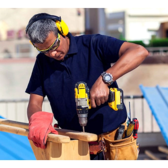 picture of a person working with tools 