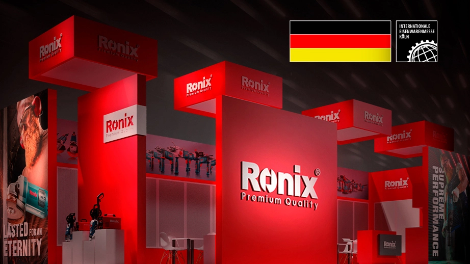 the photo of Ronix booth at Eisenwarenmesse 2024