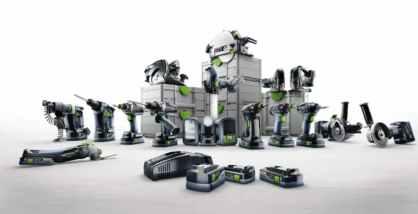 Festool woodworking tool collection