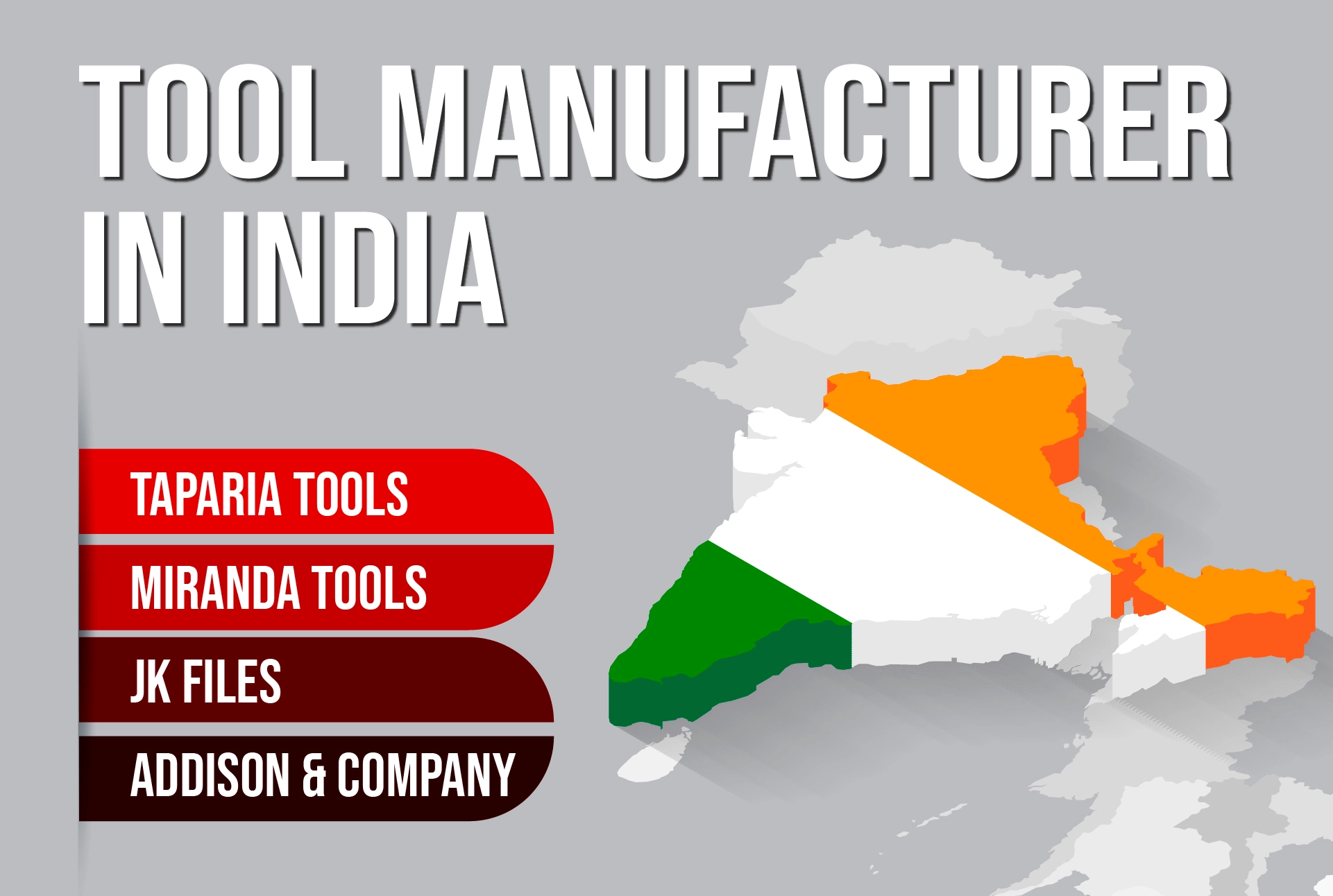 Tool Manufacturer In India