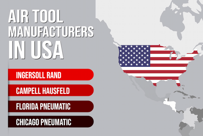 List of the best pneumatic tool manufacturers in the USA