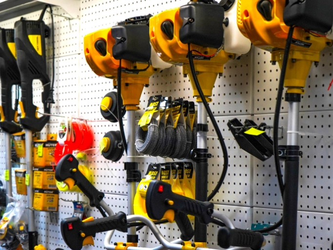 Hedge Trimmers in a Hardware store