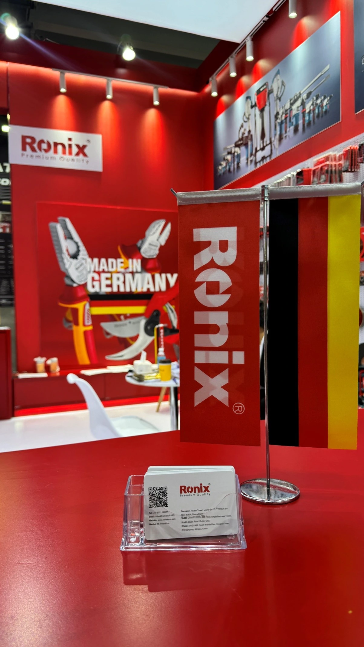 picture of the Ronix booth in the Canton Fair 2025