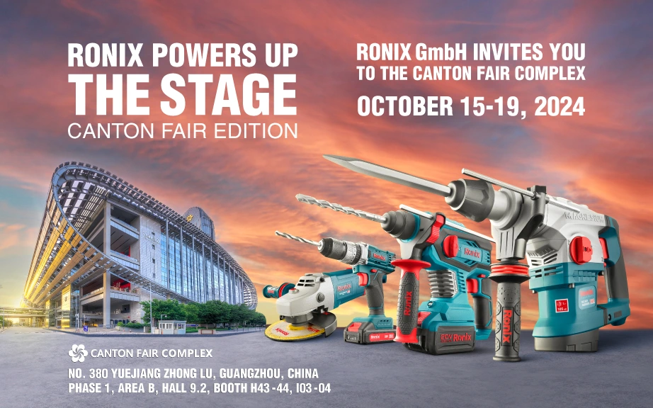 Ronix Tools Invitation poster to the Canton Fair China