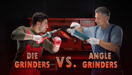 die grinder vs angle grinder