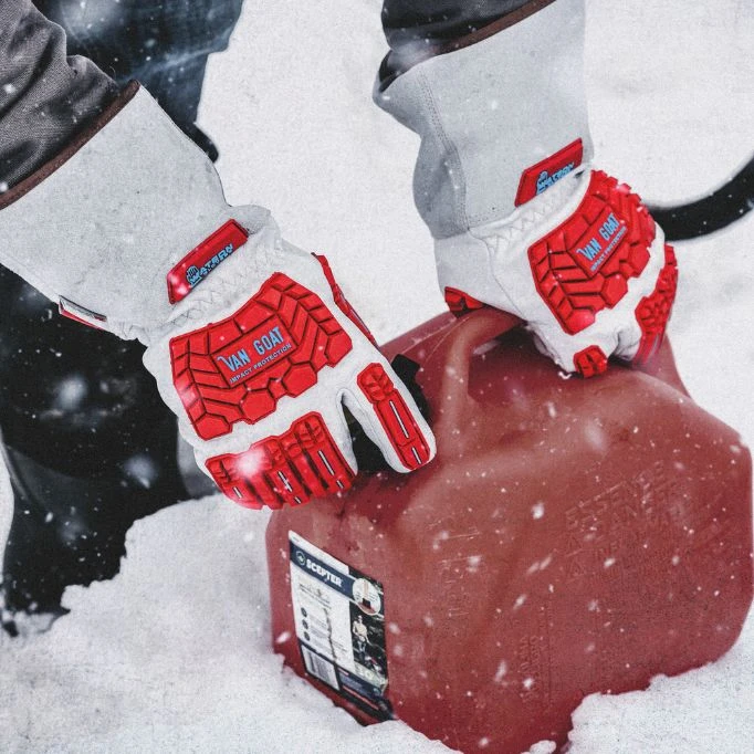 an Image of Winter Safety Gloves