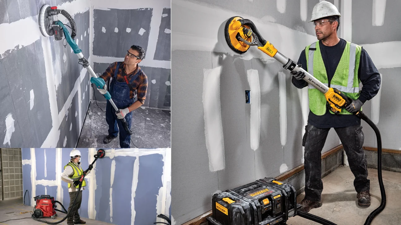 Discover the Best Drywall Sanders for Walls and Ceilings