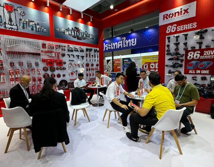 Ronix booth at the 5th day of the Canton Fair 2024