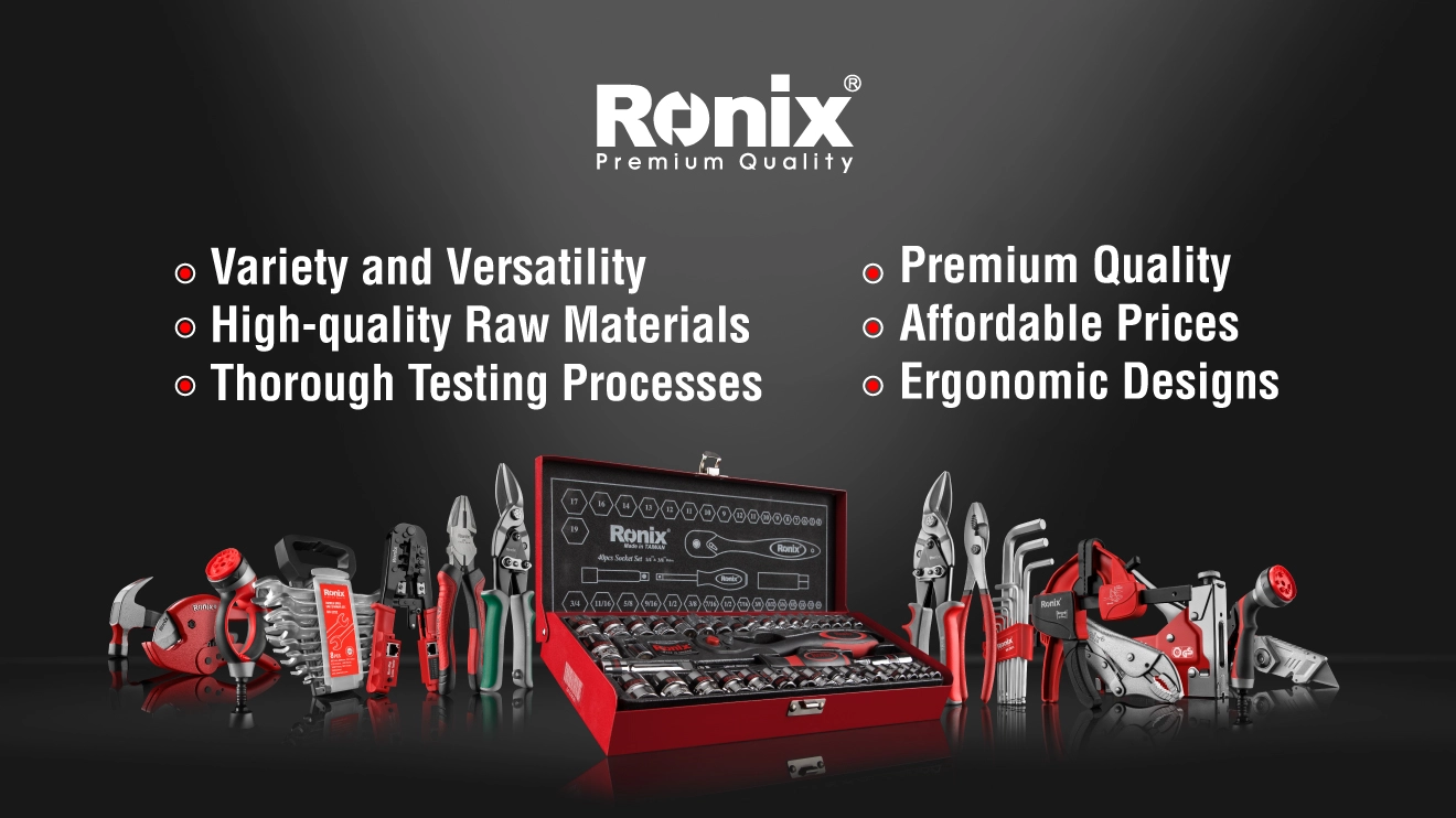 infographic photo of features of Ronix hand tools - ronix one of the top hand tools manufacturers