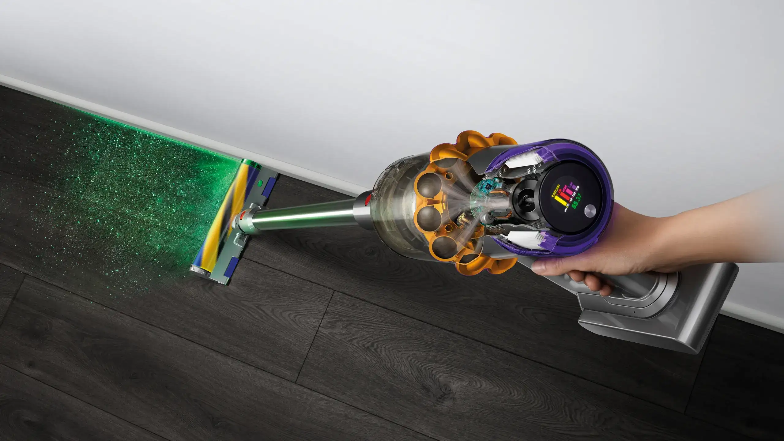 picture of Dyson V15 cordless vacuum cleaner