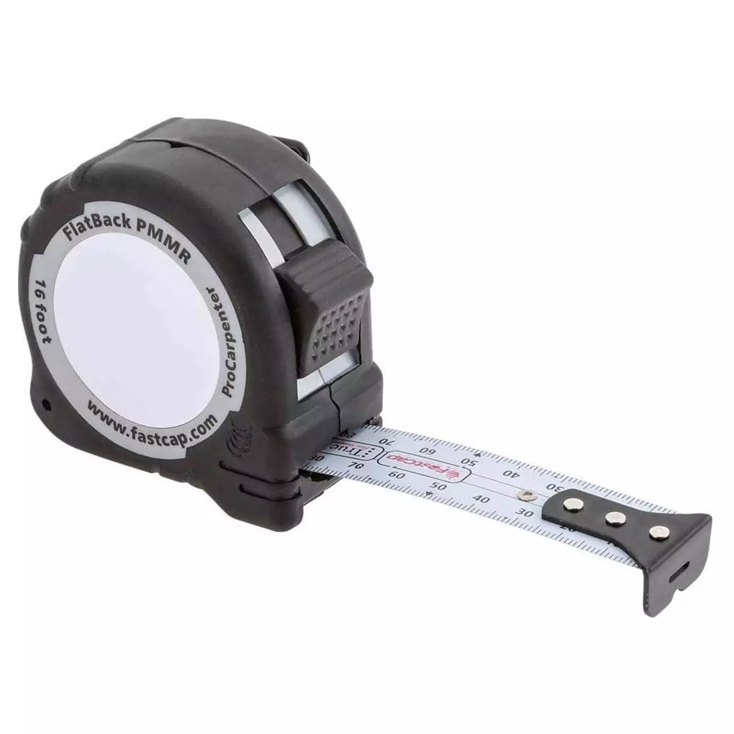 The Fastcap Flat 16 tape measure