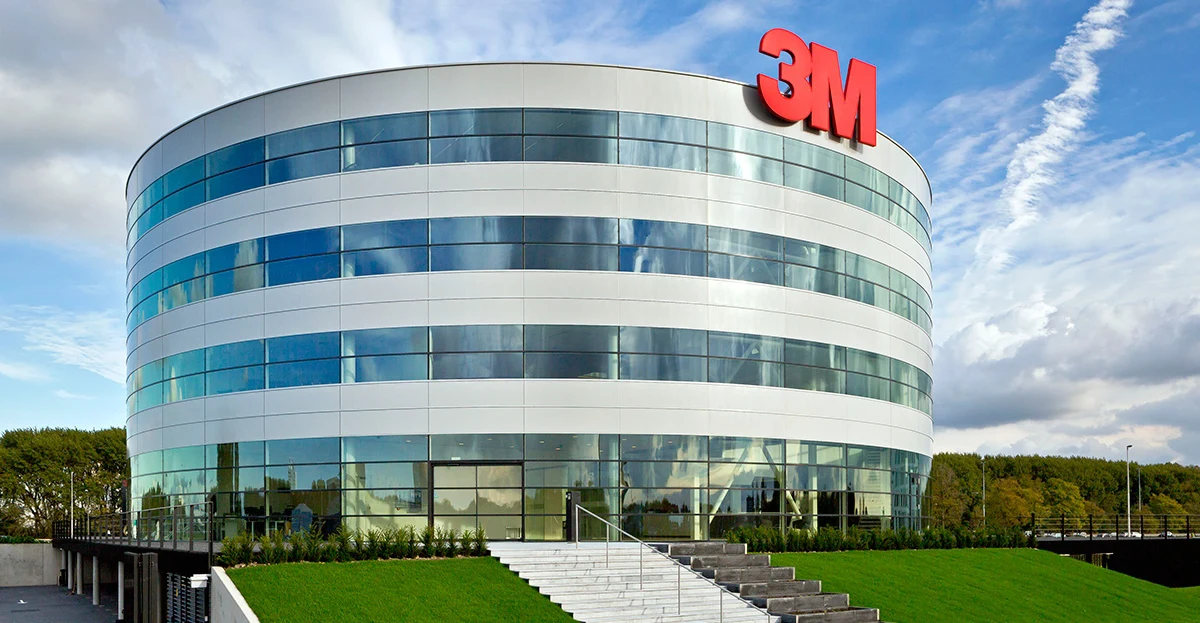 A photo of the 3M company office building