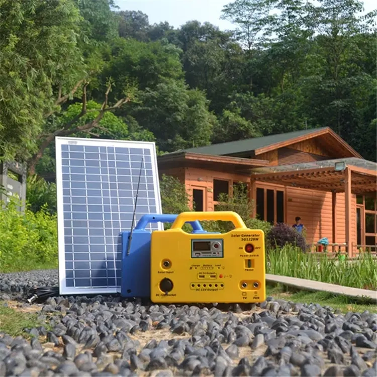 picture of a solar portable generator