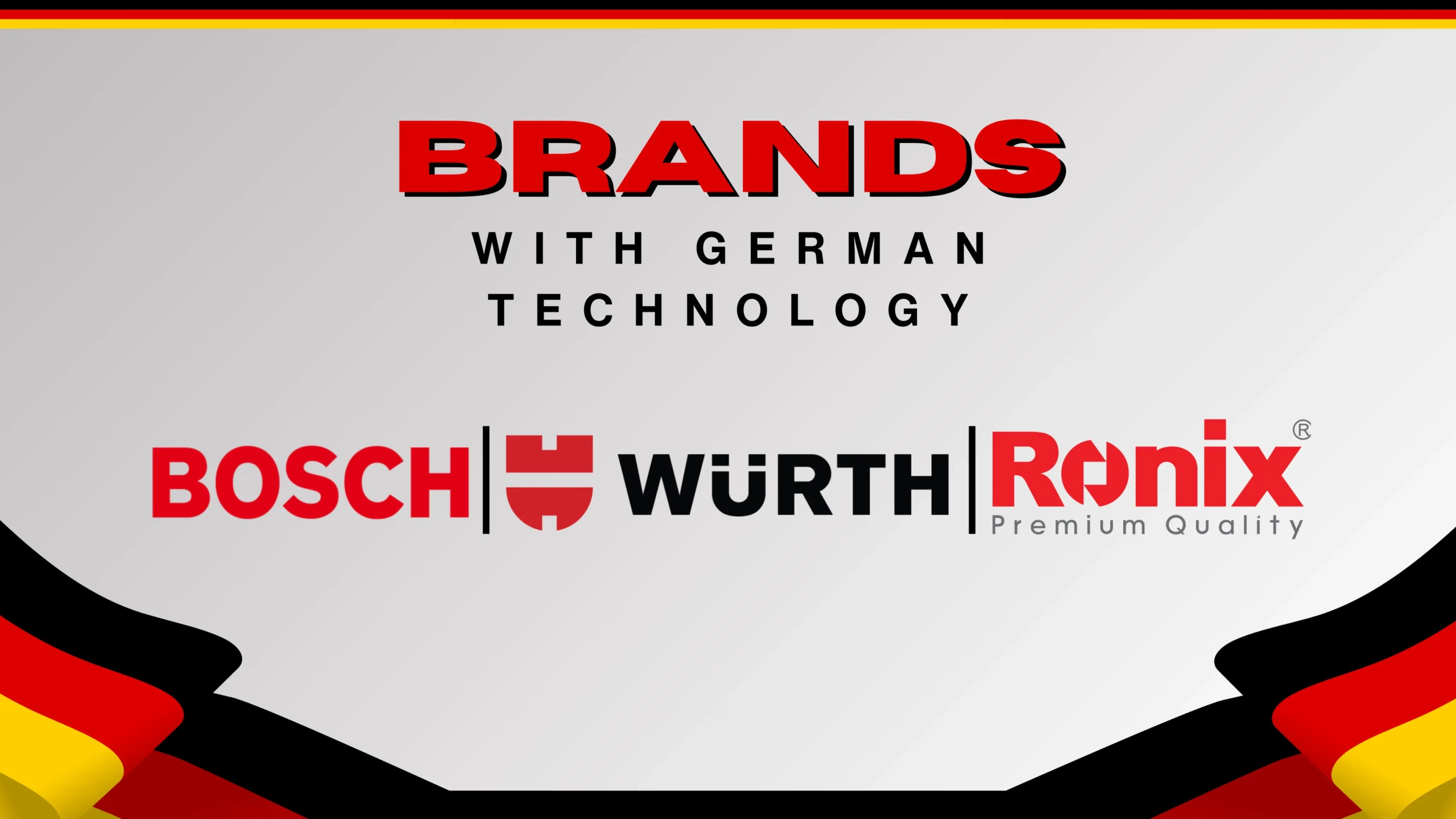 Brand names with German technology