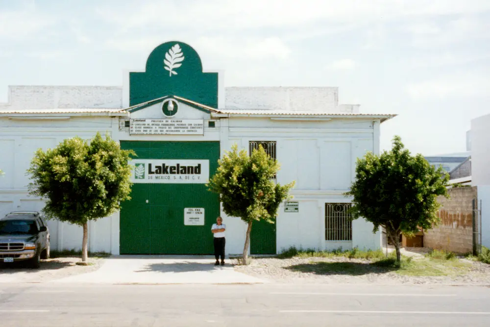 A photo of the Lakeland Industries, Inc. first office building