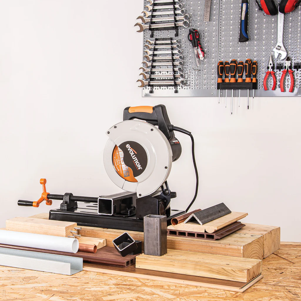 picture of the evolution chop saw