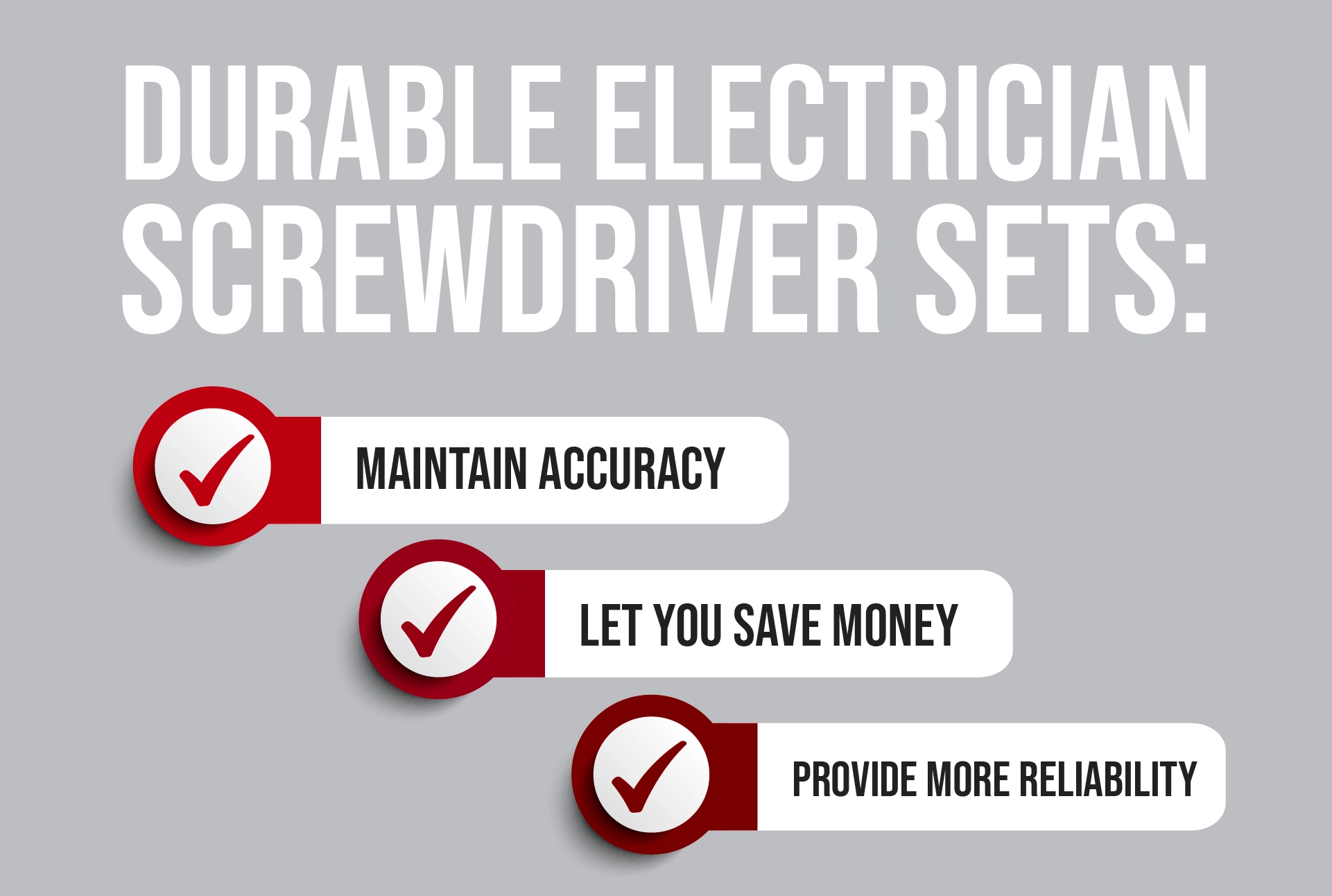 The benefits of having a durable electrician screwdriver set