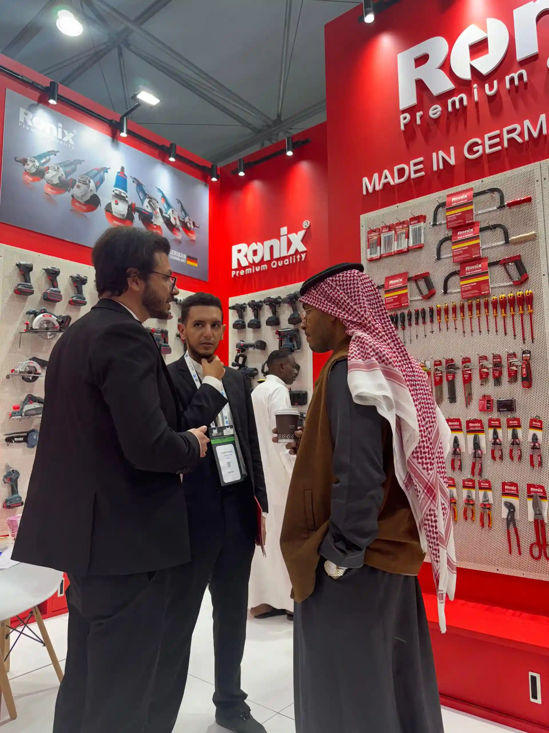 Ronix booth at Big 5 Construction Saudi 2025