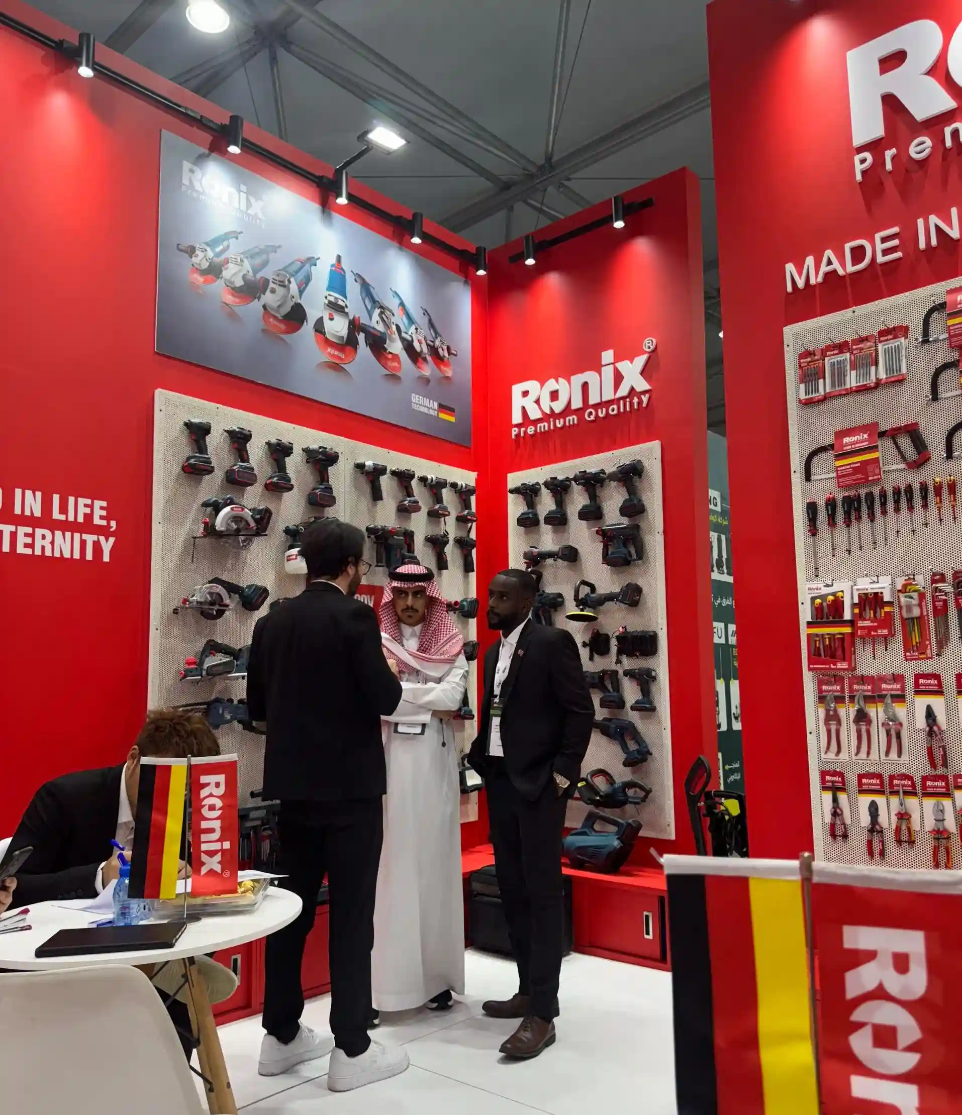 Ronix booth at Big 5 Construction Saudi 2025