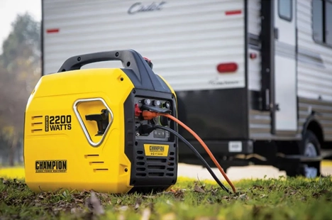 picture of the CHAMPION dual fuel portable generator