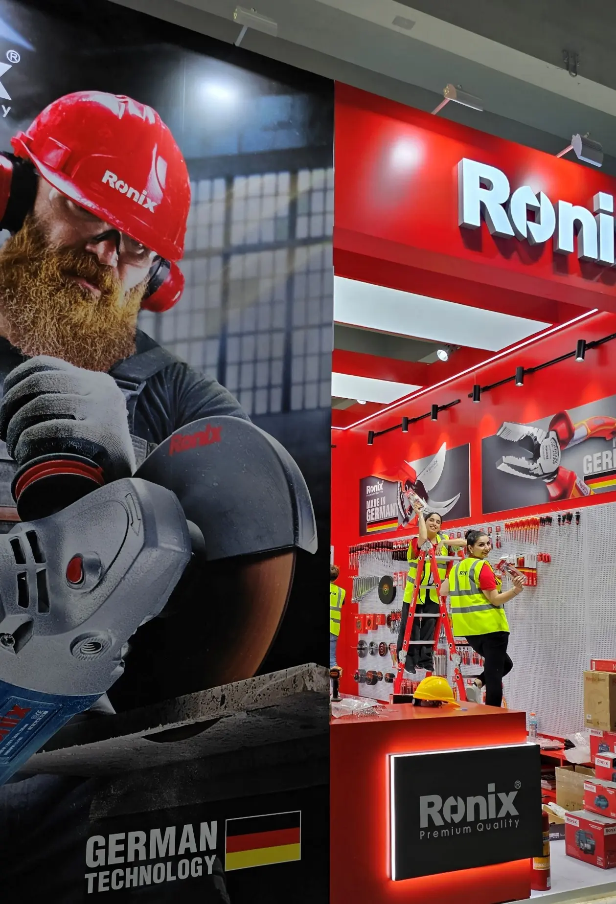 Picture of the Ronix booth at Canton Fair 2025