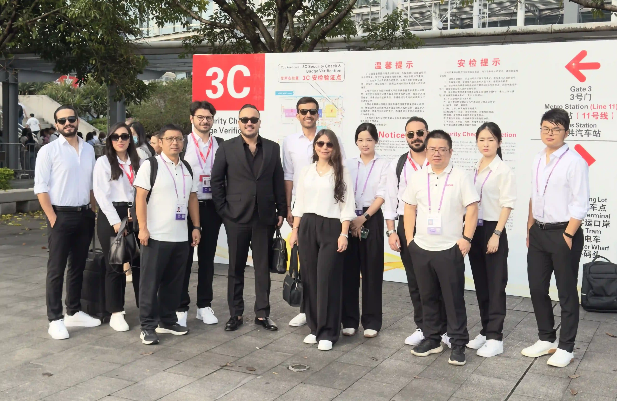 Ronix team at day 3 of canton fair 2025