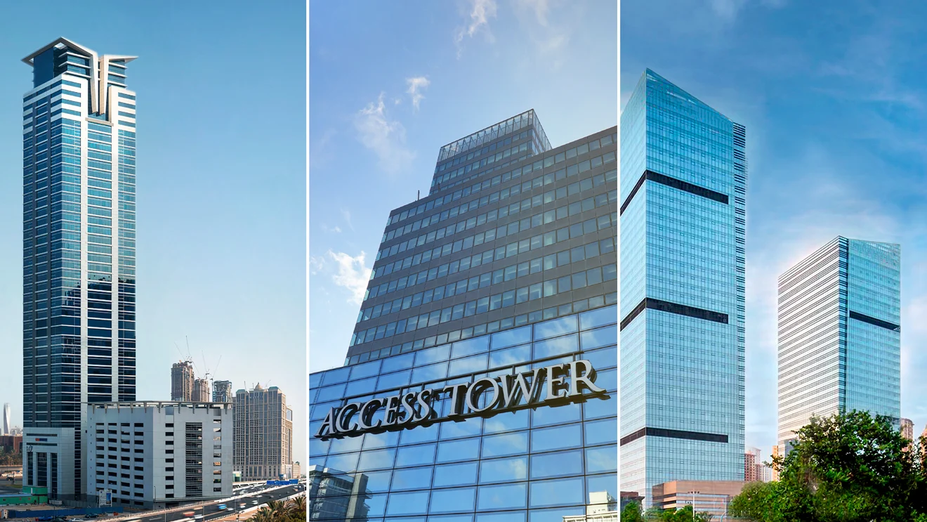 Ronix office buildings in Germany, the UAE, and China