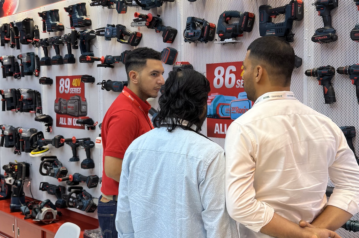 The Ronix team guiding buyers at the Big 5 Global 2025, Dubai World Trade Centre