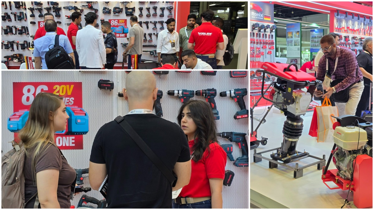 Never a quiet moment in the Ronix booth at the Big 5 Global 2025