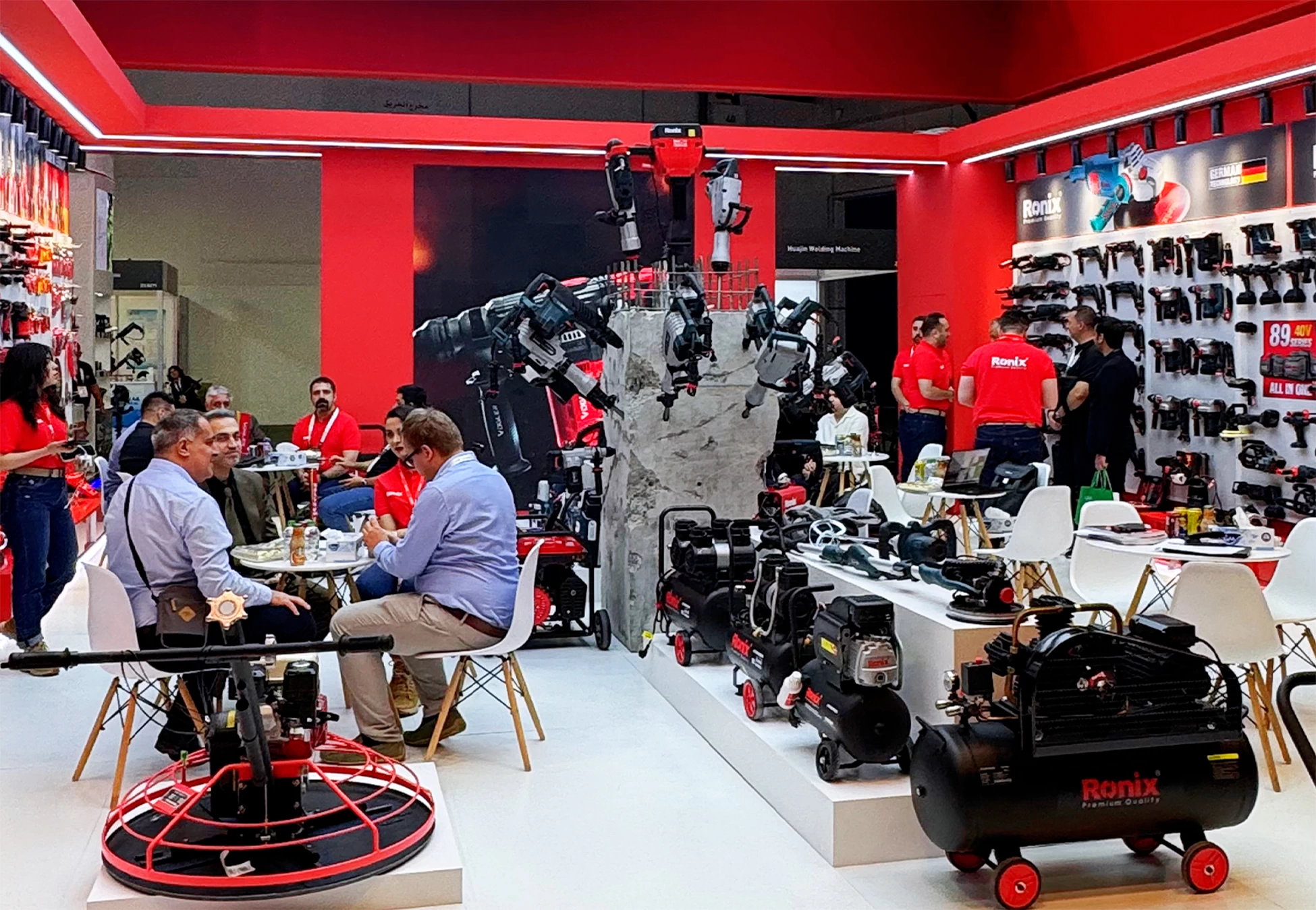 Ronix booth at the Big 5 Global Exhibition