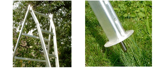 A Picture of an Agricultural Ladder
