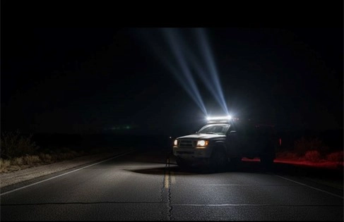 A Picture of Car Spotlight