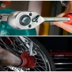 A Picture of Socket Wrench and Ratchet Wrench