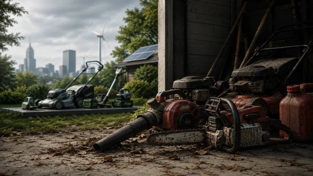 Picture of gas-powered out tools