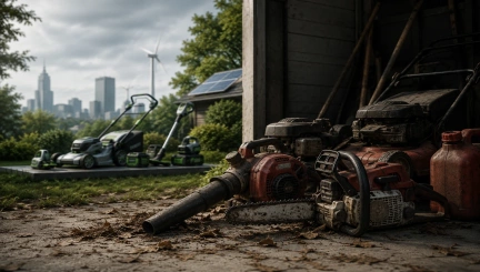 Picture of gas-powered out tools